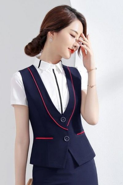 Đồng Phục Công Sở-Áo Gile Nữ 22