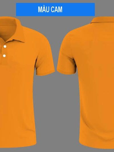 Áo thun polo trơn để in thêu logo nhiều màu giá rẻ