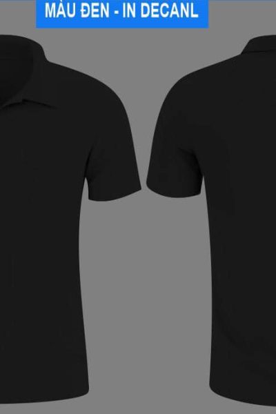 Áo thun polo trơn để in thêu logo nhiều màu giá rẻ